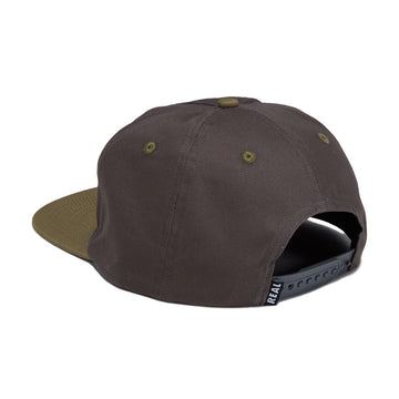 Real EMB Hat - Charcoal/Tan