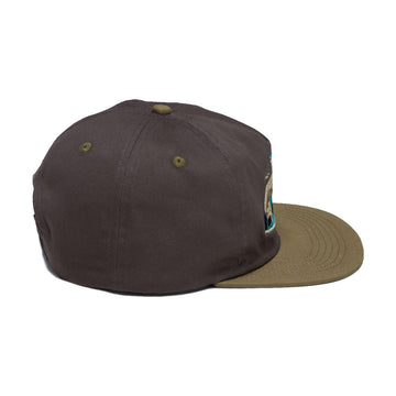 Real EMB Hat - Charcoal/Tan