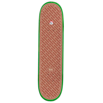 Real EMB Team Skateboard Deck - White - 8.25