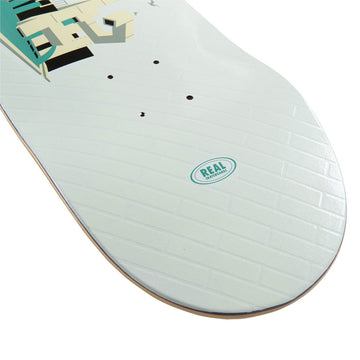 Real EMB Team Skateboard Deck - White - 8.25