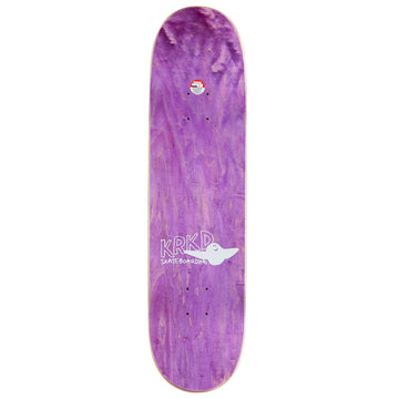 Krooked Kamo Wheel Wells Skateboard Complete - Black - 8.25