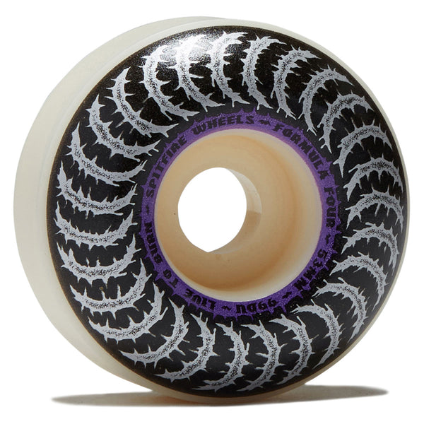 Spitfire F4 99d Deathmask II Classic Skateboard Wheels - Natural