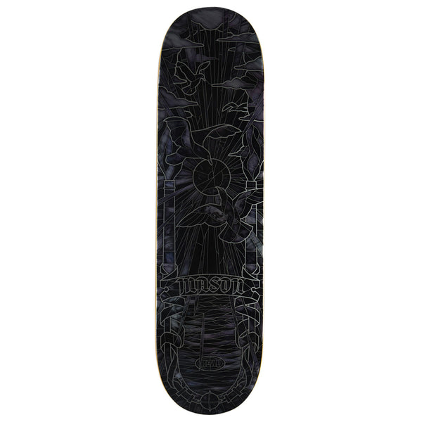 Real Mason Black Sunday Cathedral Skateboard Deck - Black - 8.25