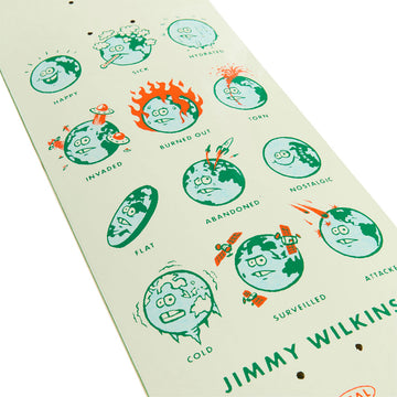 Real Jimmy How Are You Skateboard Deck - Cream - 8.50