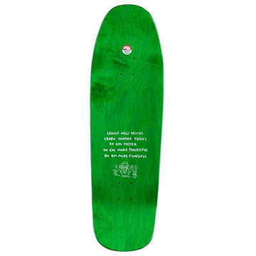 Krooked Gonz Sig Skateboard Deck - Black - 9.81