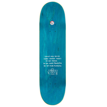 Krooked Cromer Kat Skateboard Deck - Pink - 8.38