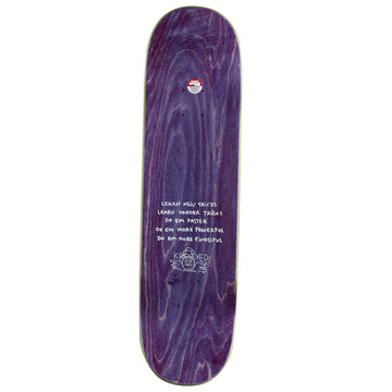Krooked Manderson Complex Skateboard Complete - Maroon/Black - 8.38
