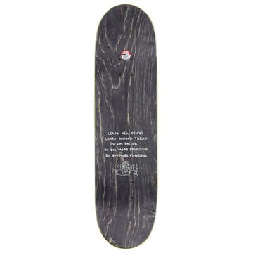 Krooked Knox Watcher Skateboard Deck - Yellow - 8.50