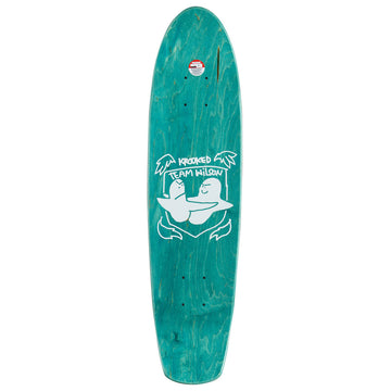 Krooked Johnny Wilson Guest Pro Zinger Nano Skateboard Deck - Black - 7.37