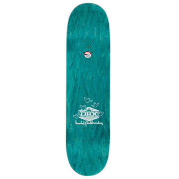Krooked DBX Team Mermaid Skateboard Deck - Black - 8.25