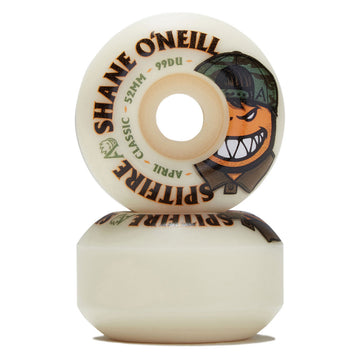 Spitfire x April F4 99d Shane O'Neill Classic Skateboard Wheels - Natural - 52mm