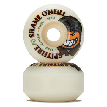 Spitfire x April F4 99d Shane O'Neill Classic Skateboard Wheels - Natural - 54mm