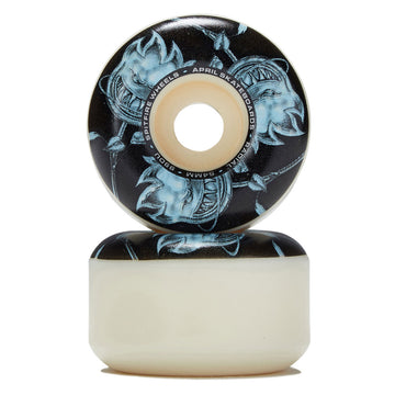 Spitfire x April F4 99d Bighead Rose Radial Skateboard Wheels - Natural - 54mm