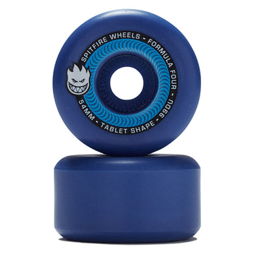 Spitfire F4 99d Team Tablet Colors Skateboard Wheels - Ice Blue - 54mm