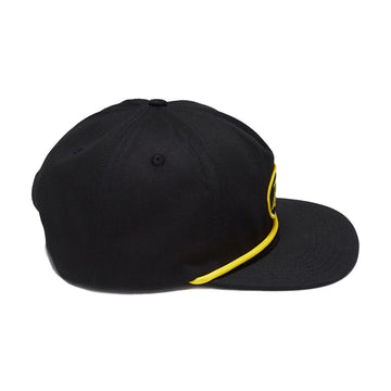 Real Scripted Hat - Black/Yellow