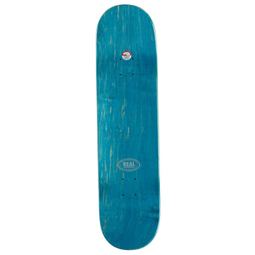 Real Nicole Flames Redux Twin Nose Skateboard Complete - Gold - 8.25