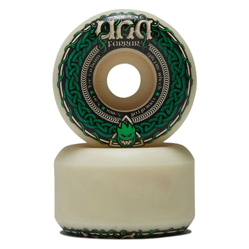 Spitfire F4 97d Una Trinity Conical Full Skateboard Wheels - Natural - 52mm