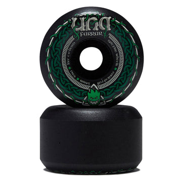 Spitfire F4 97d Una Trinity Conical Full Skateboard Wheels - Black - 54mm