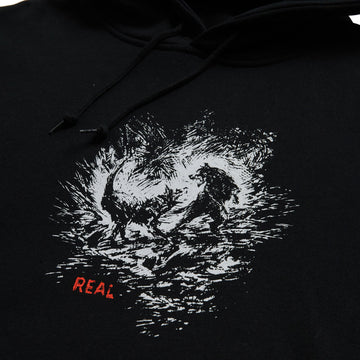 Real Dog Bite Hoodie - Black