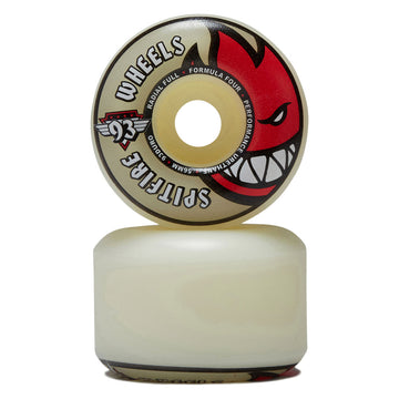 Spitfire F4 93d Radial Full Skateboard Wheels - Natural - 56mm