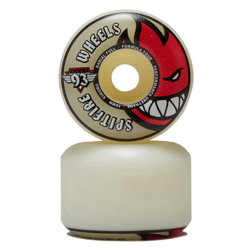 Spitfire F4 93d Radial Full Skateboard Wheels - Natural - 58mm