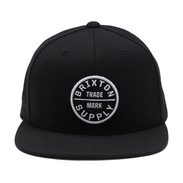 Brixton Oath III Snapback Hat - Black