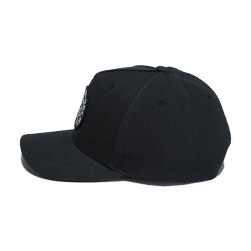 Brixton Crest C Mp Snapback Hat - Black