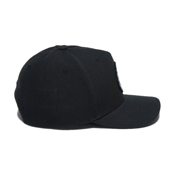 Brixton Crest C Mp Snapback Hat - Black