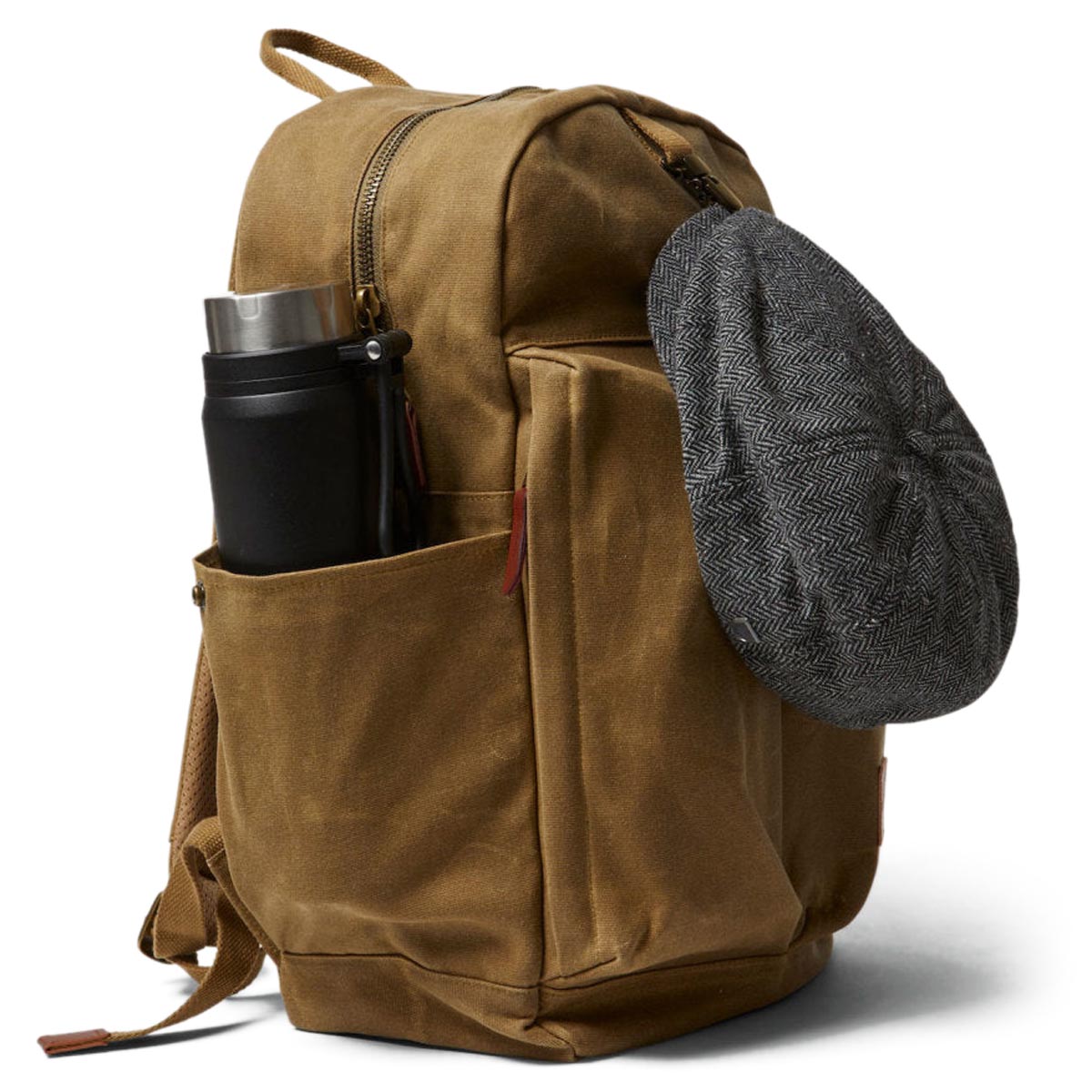 Brixton Traveler Backpack - Olive Brown image 5