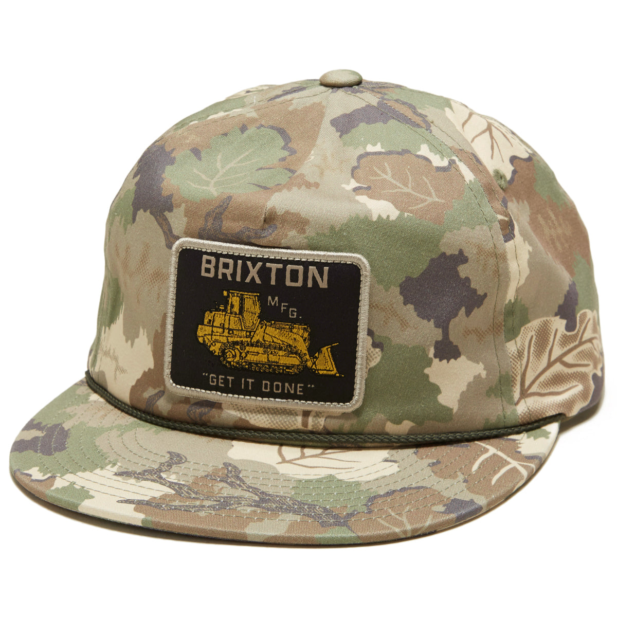 Brixton Irvington Hp Snapback Hat - Leaf Camo image 1