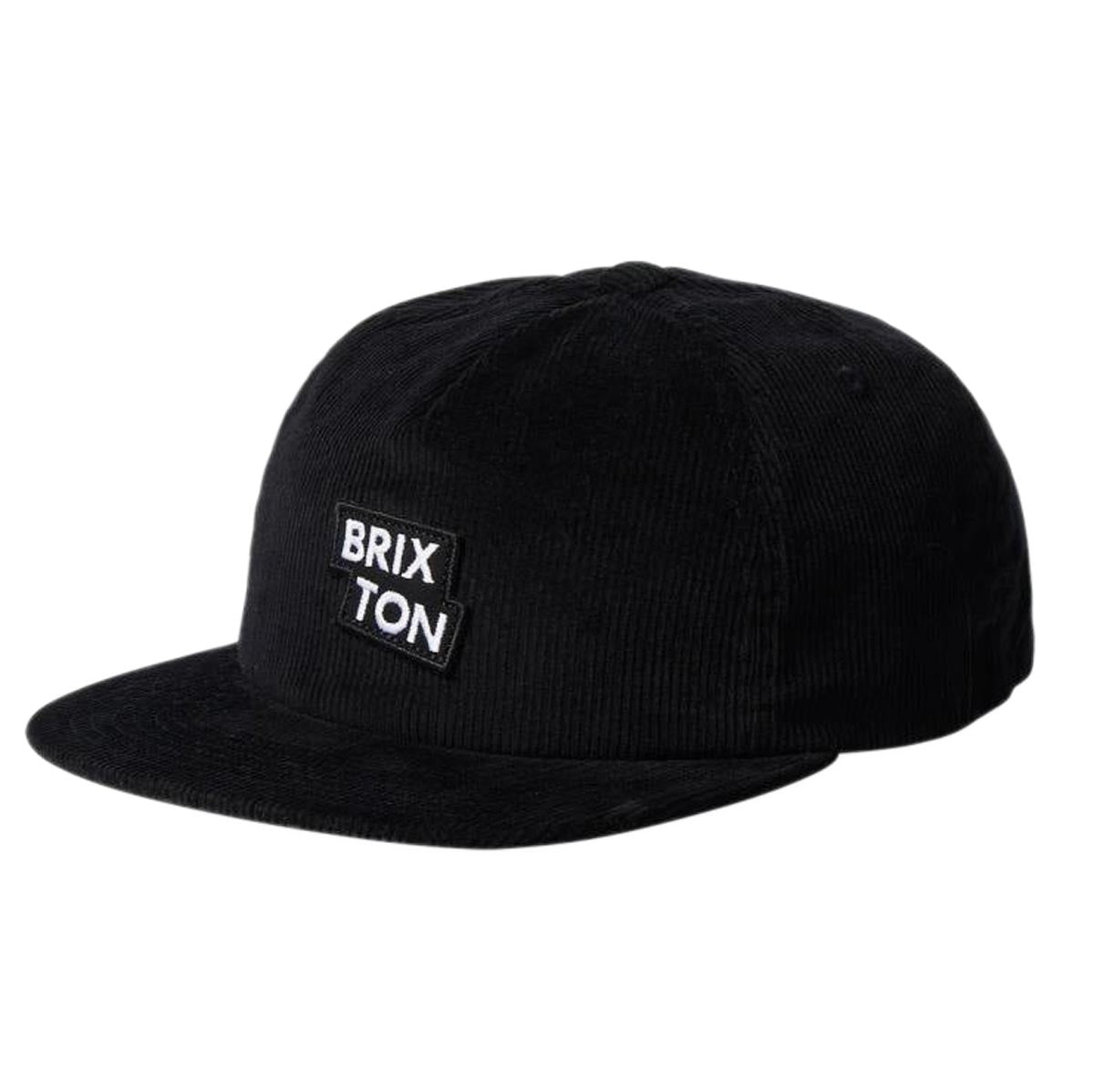 Brixton Team Mp Snapback Hat - Black image 1