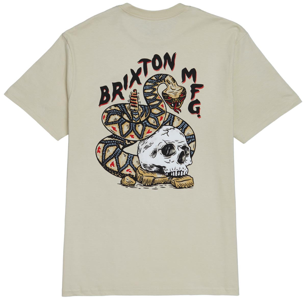 Brixton Trailmoor T-Shirt - Cream image 1