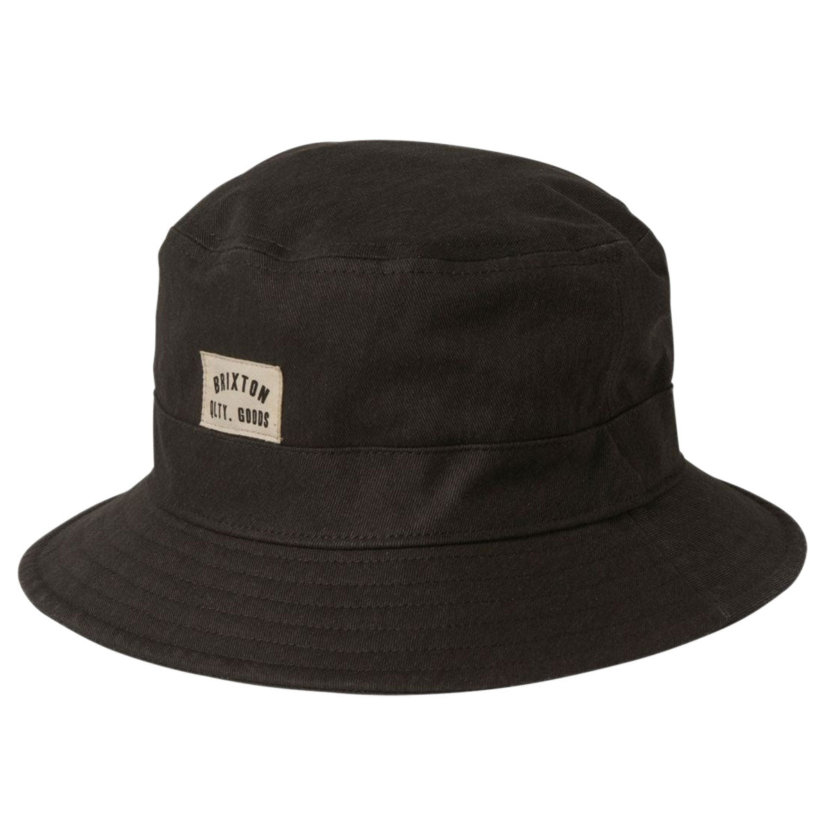 Brixton Woodburn Packable Bucket Hat - Black Sol Wash image 1