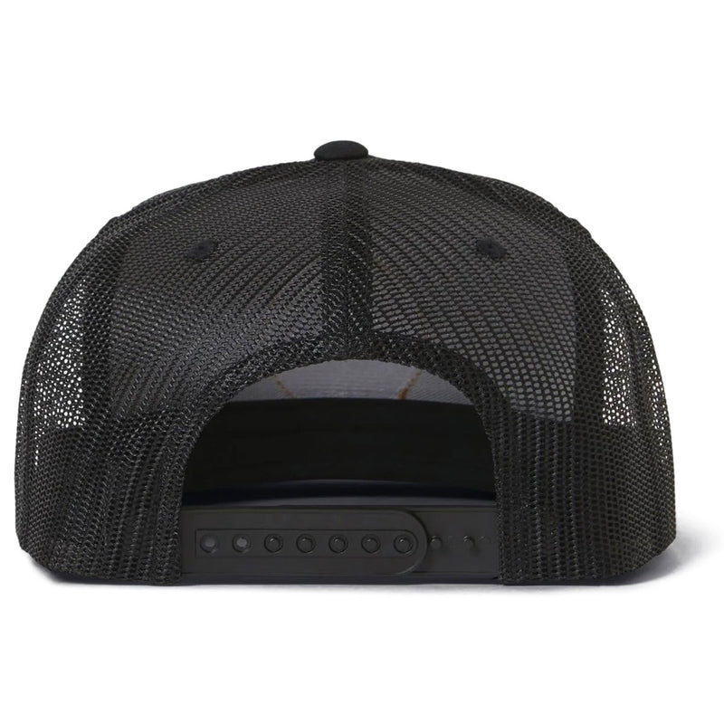 Brixton Oath Mp Trucker Hat - Black/Black
