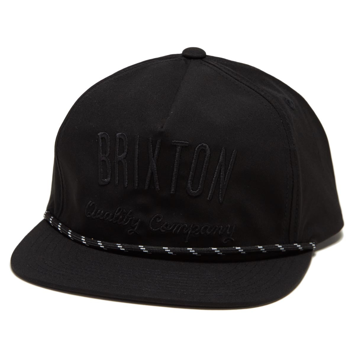 Brixton Persist Mp Snapback Hat - Black image 1