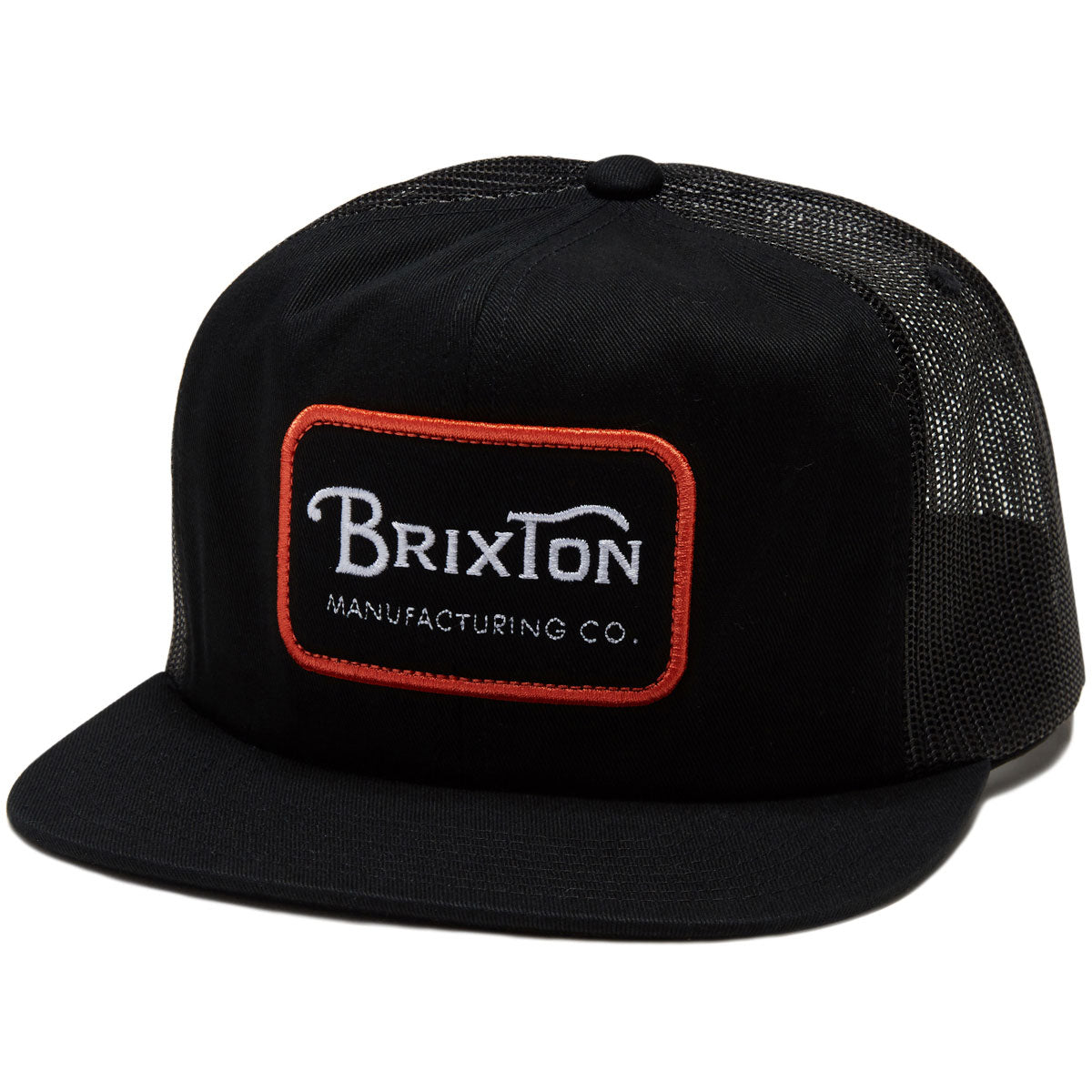 Brixton Grade Hp Trucker Hat - Black/Orange/White image 1