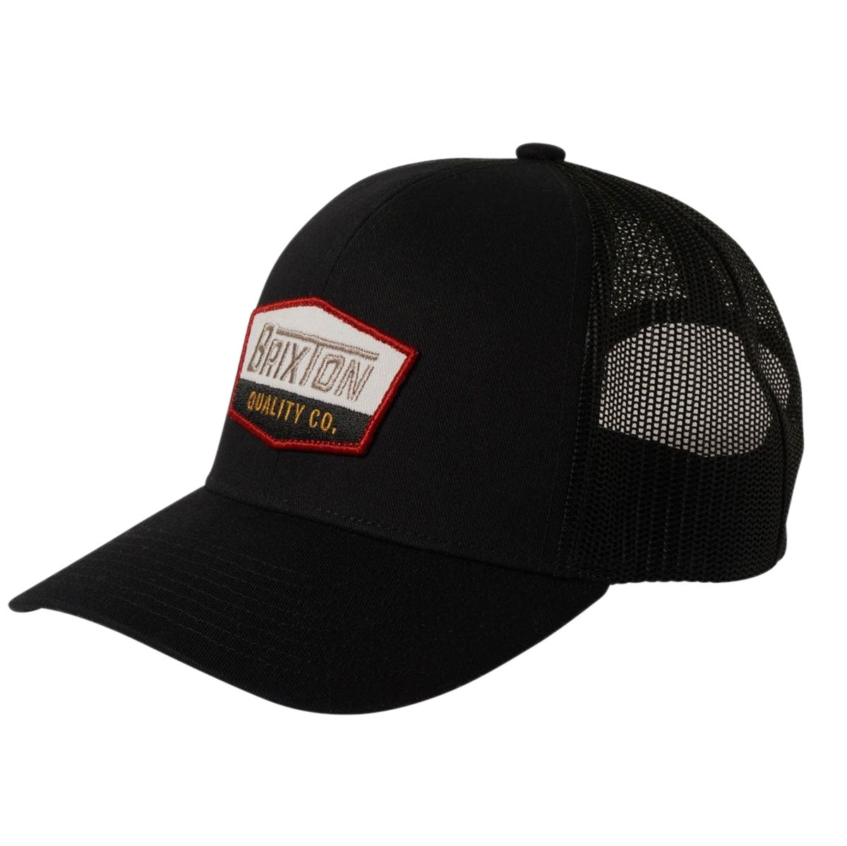 Brixton Regal Netplus Mp Trucker Hat - Black/Black image 1