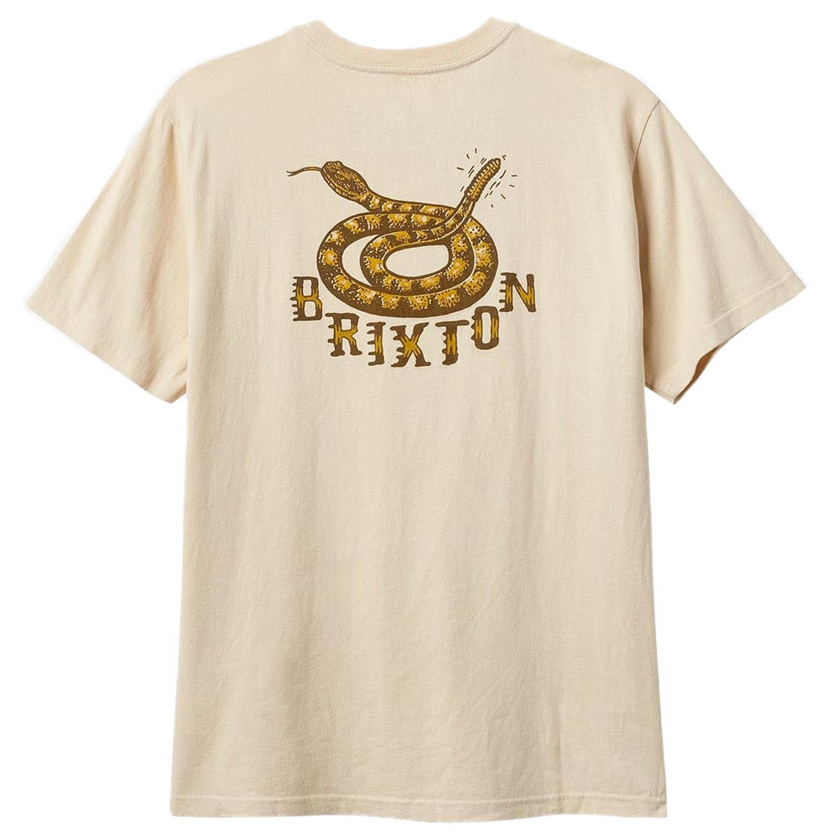 Brixton Homer T-Shirt - Cream Classic Wash image 1