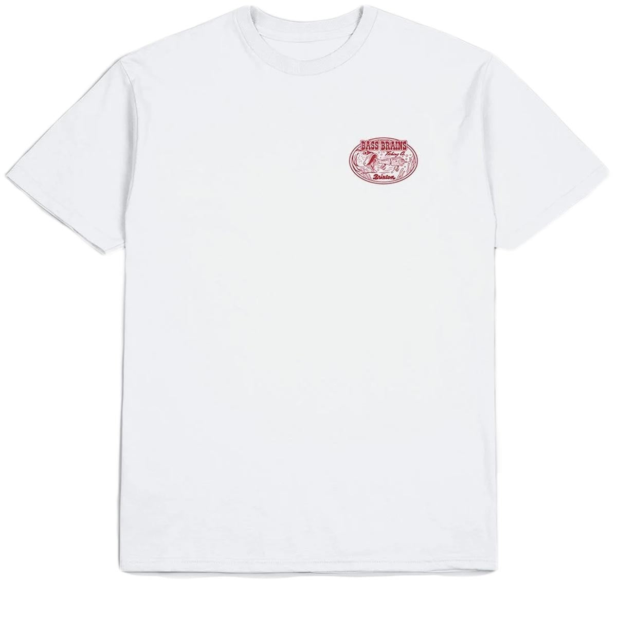 Brixton Bass Brains Swim T-Shirt - White image 2