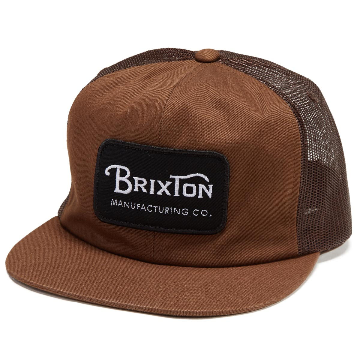 Brixton Grade Hp Trucker Hat - Brown/Brown image 1