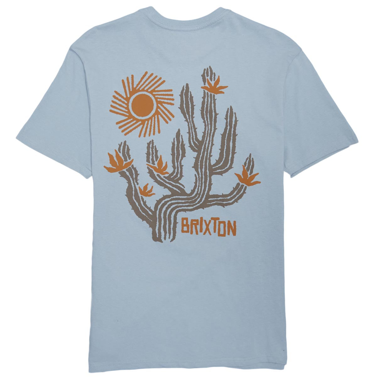 Brixton Valley T-Shirt - Dusty Blue image 1