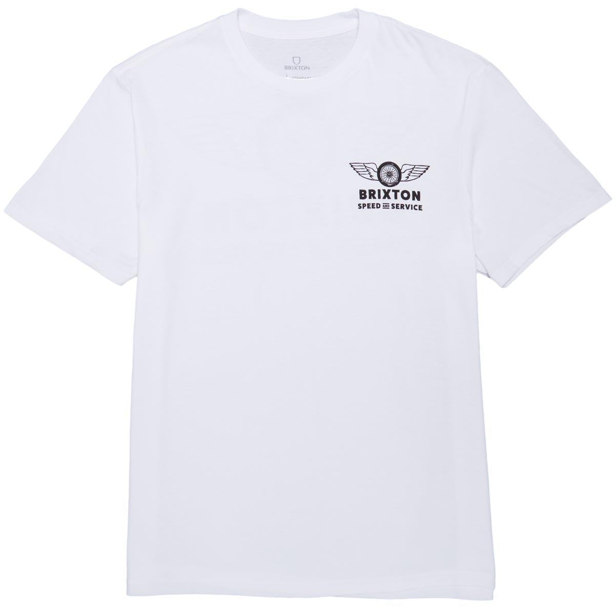 Brixton Spoke T-Shirt - White image 2