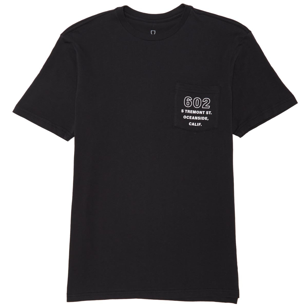 Brixton Haven Pocket T-Shirt - Black image 2