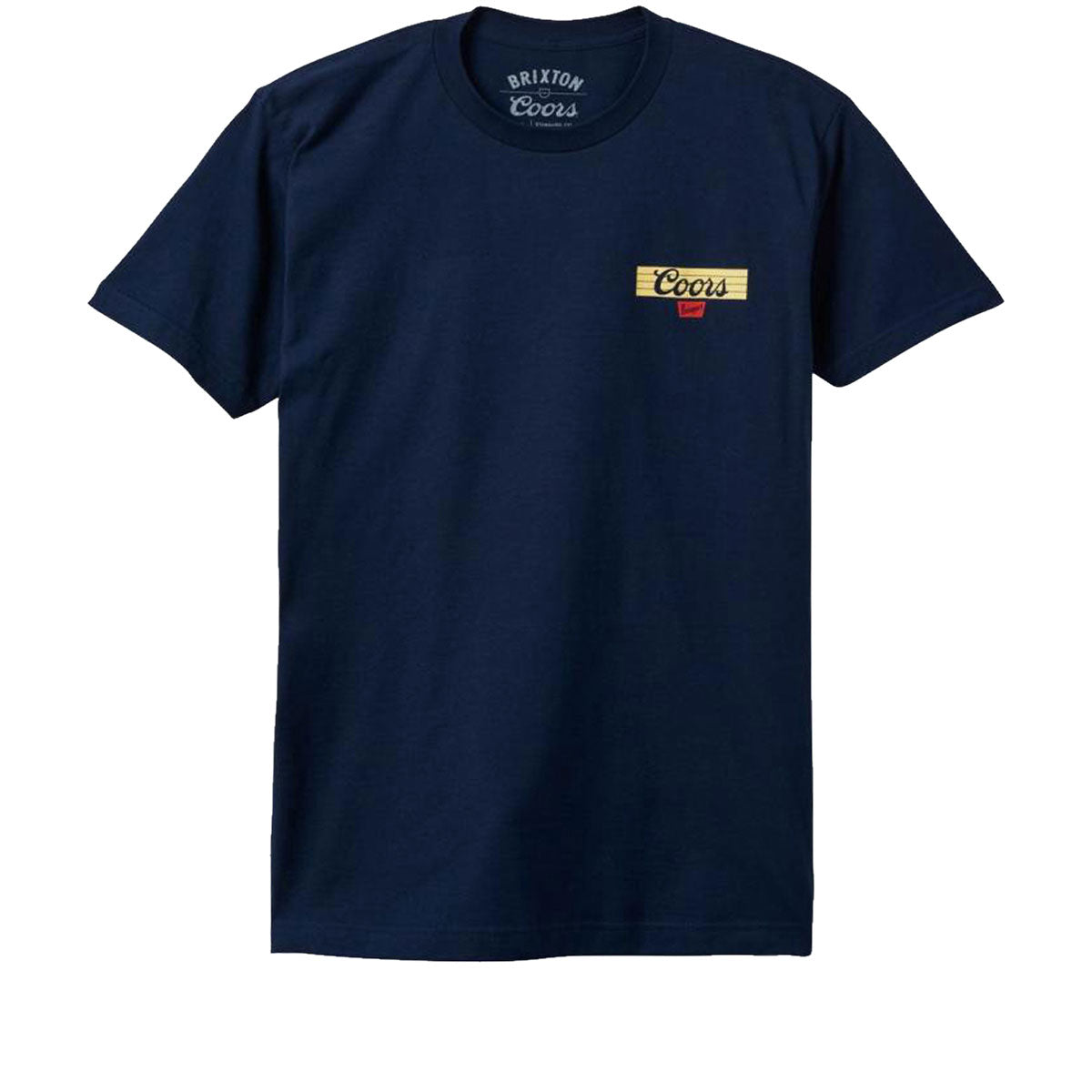 Brixton x Coors Bar T-Shirt - Navy image 2