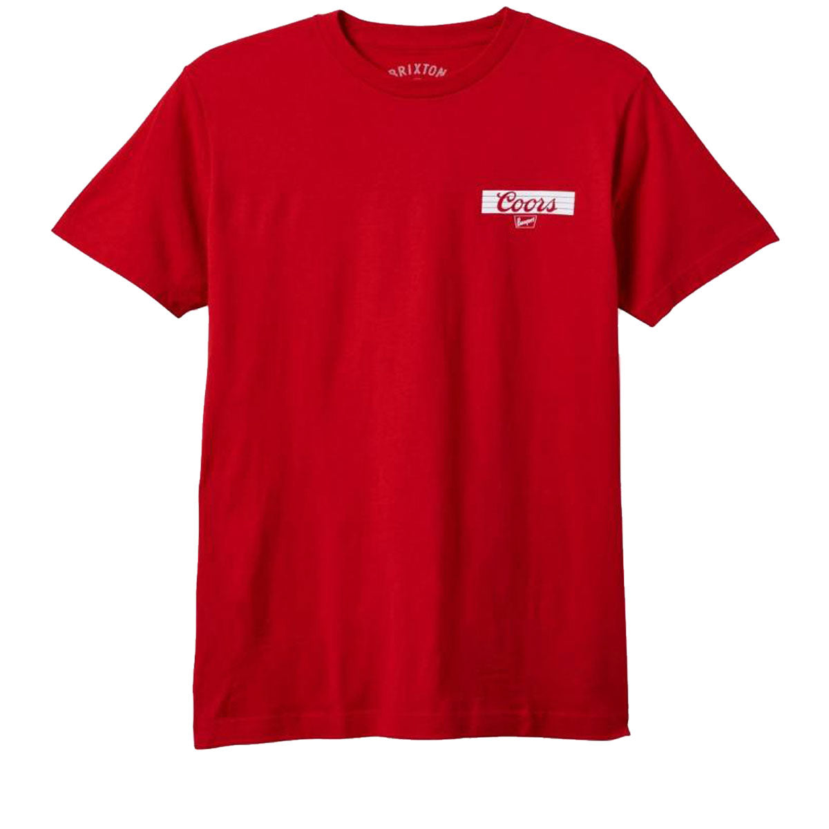 Brixton x Coors Bar T-Shirt - Red image 2