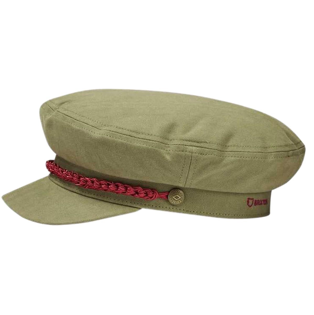 Brixton 20th Anniversary Fiddler Cap Hat - Olive image 2