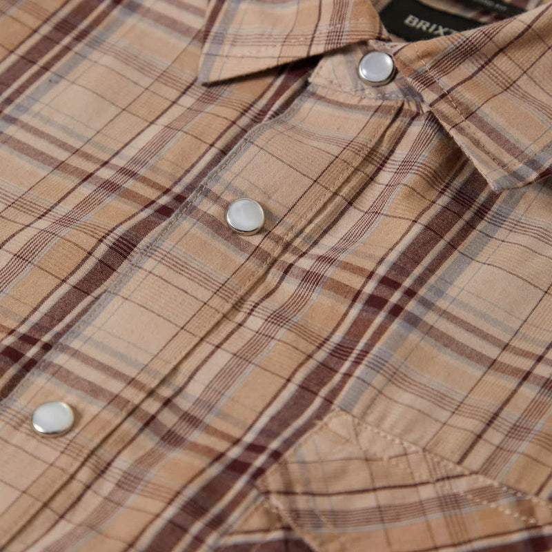 Brixton Wayne Shirt - Western Plaid