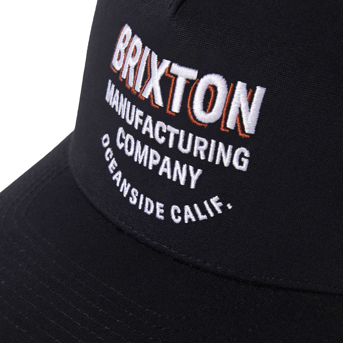 Brixton Redoubt C Np Mp Trucker Hat - Black/Black image 3