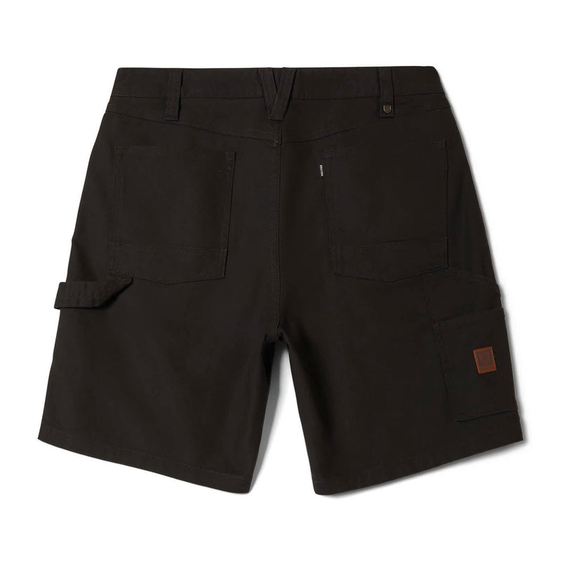 Brixton Builders Carpenter Baggy Shorts - Washed Black