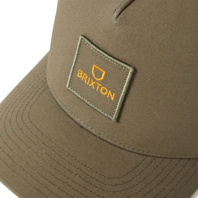 Brixton Alpha Block X C Mp Mesh Hat - Ivy Green/Sand